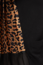 Leopard-Print Cardigan