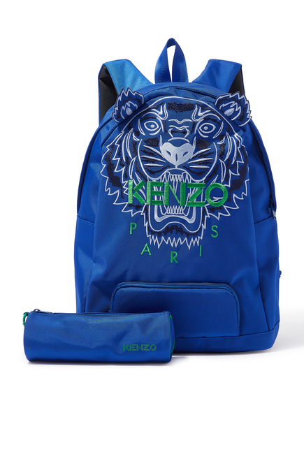 Kids Tiger Print Backpack