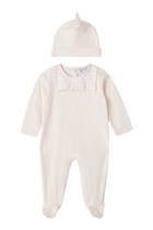 Kids Eagle Jumpsuit & Beanie Set