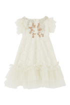 Kids Everly Soft Lace Tulle Dress