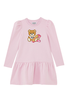 Kids Teddy Long-Sleeve Dress