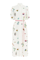 Atticus Embroidered Shirtdress