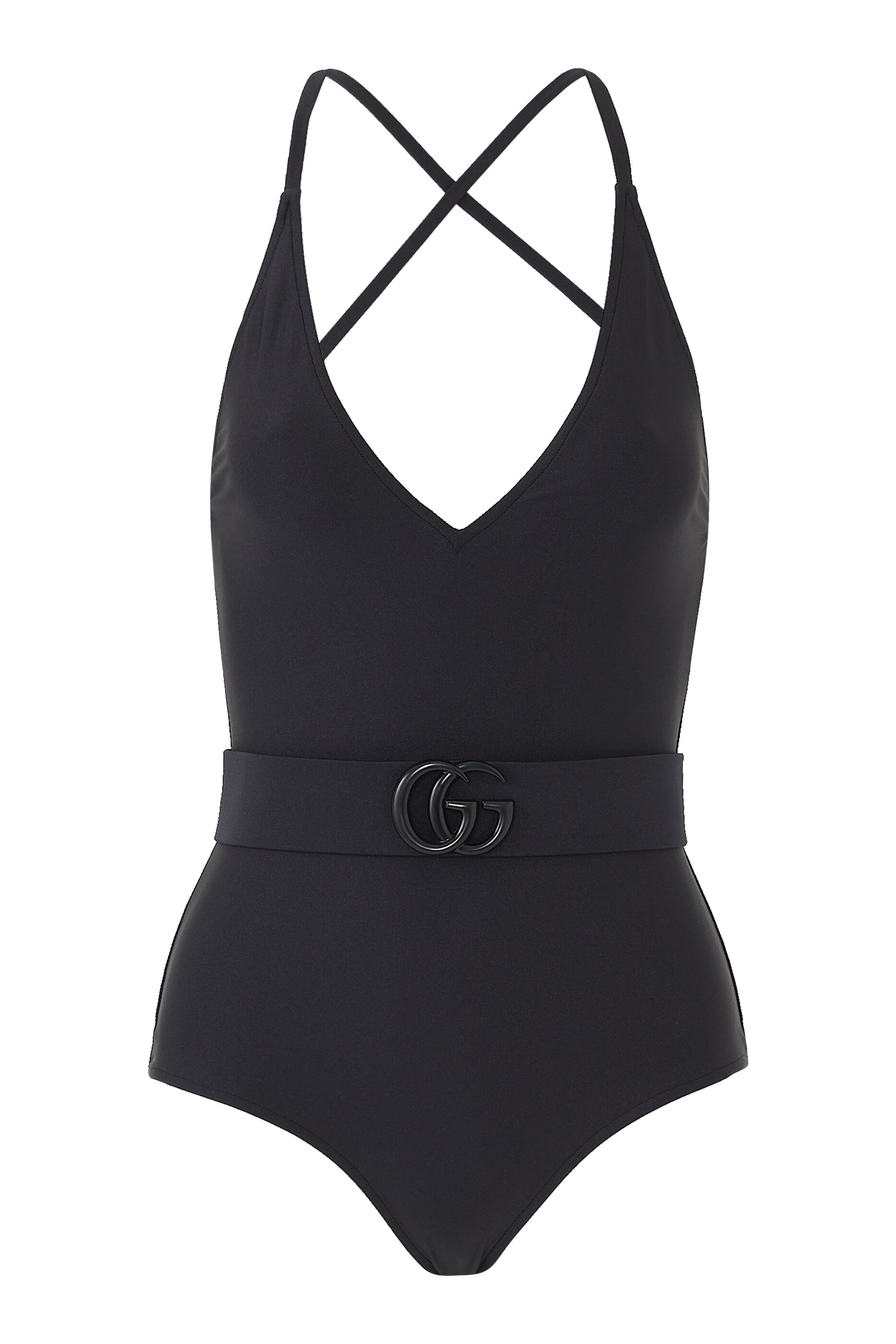 GG Belted One Piece Swimsuit