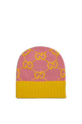 GG Knit Tricot Wool Hat