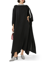 S-Wave Embellished Kaftan Dress