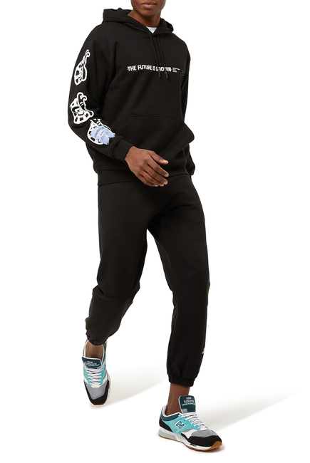 Black Dart Sweatpants