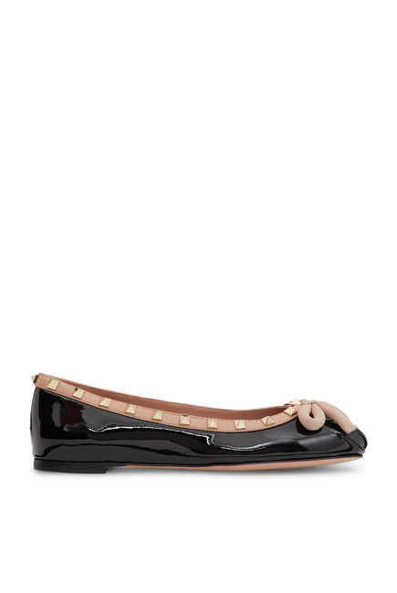 Valentino Garavani Rockstud Ballerina Flats