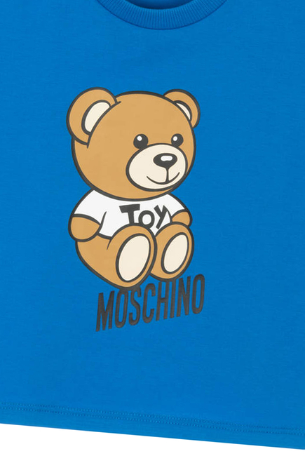 Teddy Logo Print T-Shirt