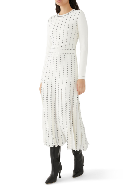 Lunette Long-Sleeve Dress