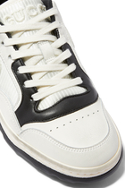 MAC80 Leather And Fabric Sneakers