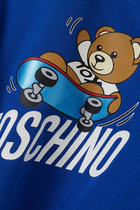 Kids Skateboarding Teddy Bear Top