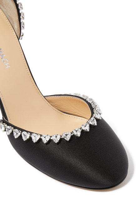 Audrey 95 Satin Pumps