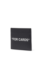 "For Cards" Quote Card Case