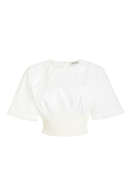 Adair Crewneck Crop Top