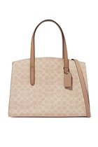 Charlie Signature Canvas Carryall