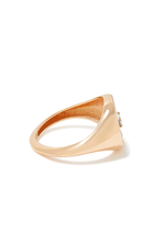 Fizzy Pinky Ring, 18k Rose Gold & Diamonds