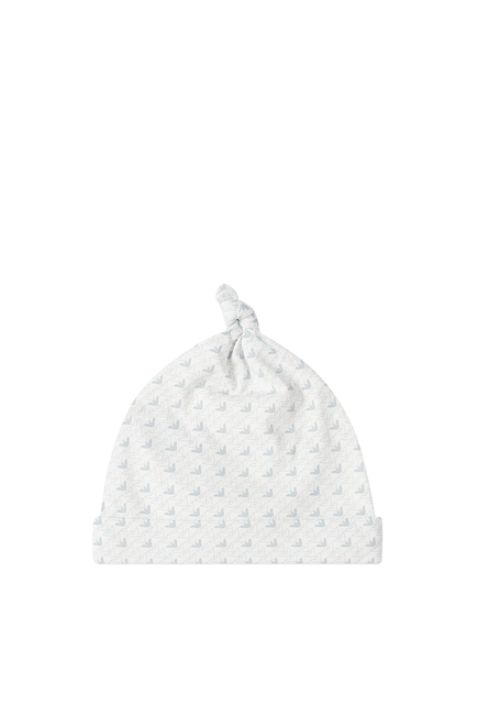 Kids All-Over Micro Eagle Logo Beanie