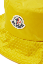 Logo Bucket Hat Mustard Yellow