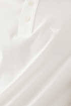 Buy Emporio Armani Piqué Polo Shirt for Mens | Bloomingdale's Kuwait