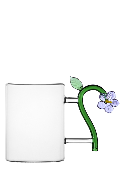 Lilac Flower Mug