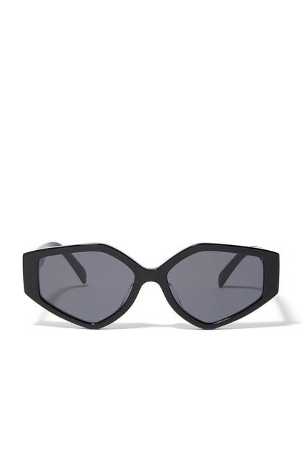 Monochrome Geometric Sunglasses