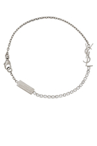 Cassandre Charm Bracelet in Metal & Rhinestone