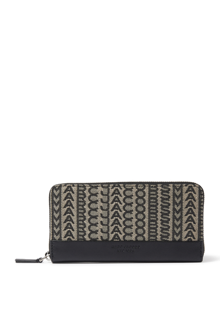 The Monogram Jacquard Continental Wallet