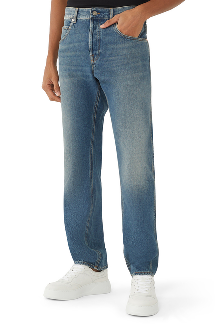 Tapered Eco Wash Jeans