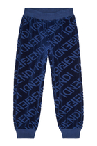 Kids Velvet Logo Sweatpants