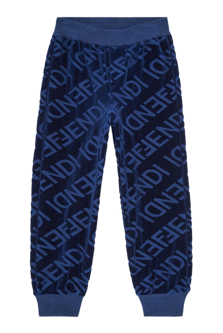 Kids Velvet Logo Sweatpants