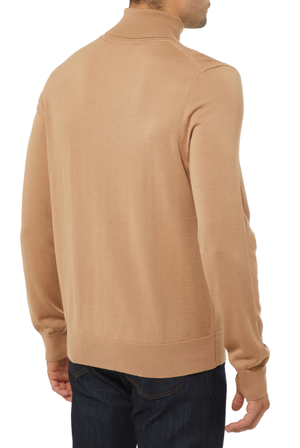 Roll Neck Wool Sweater