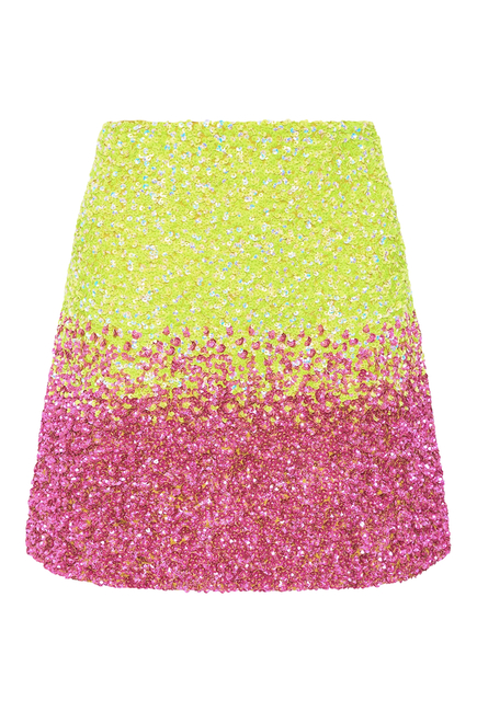 Calypso Ombre Mini Skirt