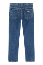 Kids Five Pocket Denim Jeans