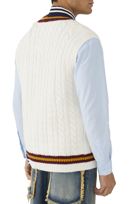 Palm Angels x Moncler Knitted Vest