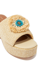 Kensington 80 Eye Wedge Mules