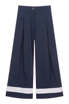 Kids Marine Wide-Leg Pants