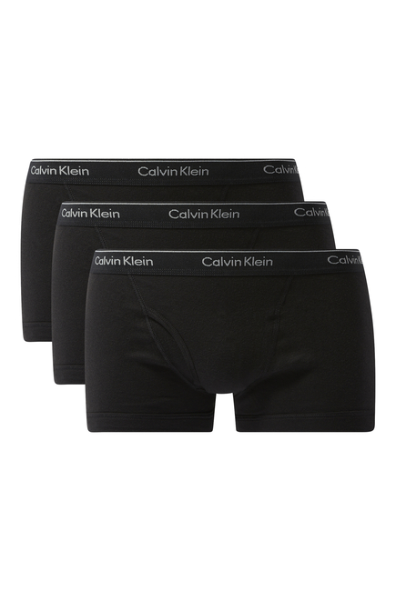 Logo Medium-Rise Trunks, Set of 3