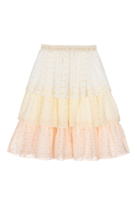 Tiered Ombre Skirt