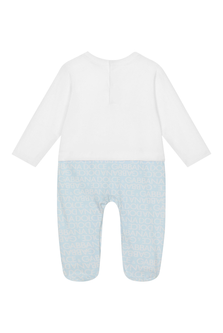 Kids Logo Print Bodysuit Set