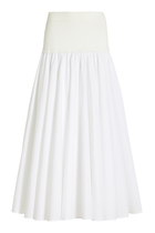 Stella Maxi Skirt with Knit Yoke