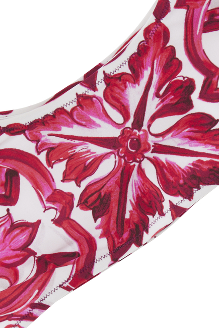 Kids Majolica Print Bikini