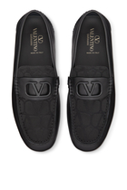 VLogo Signature Driver Loafers