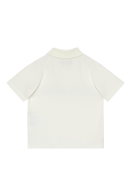 Kids Web Cotton Polo T-Shirt