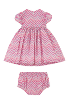 Kids Zigzag Mini Dress