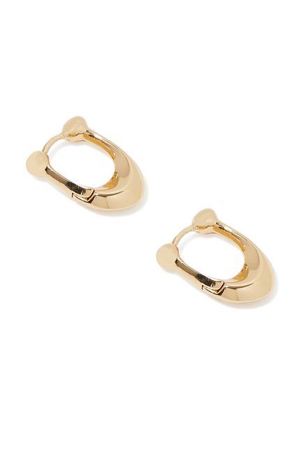 Signature C Huggie Earrings