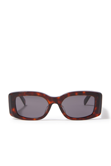 Maxi Triomphe Rectangular Sunglasses