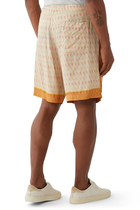 Loose Silk Shorts