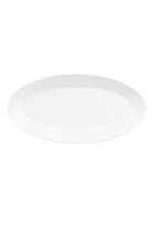 White Small Oval Platter