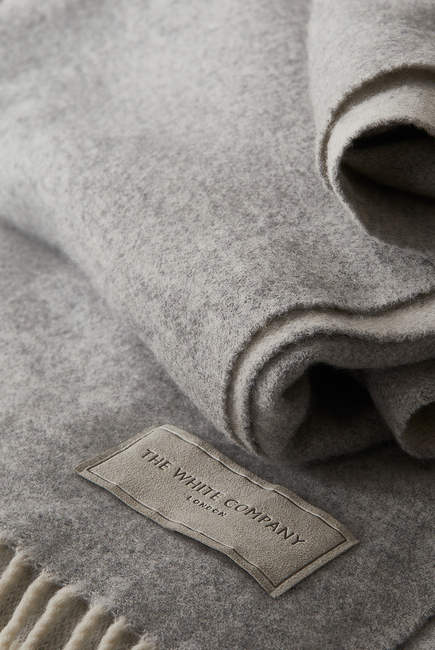 Luxury Wool-Cashmere Throw