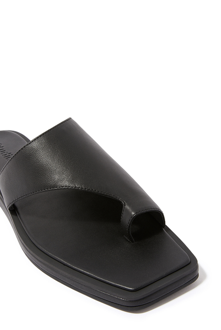 Ida Leather Slides